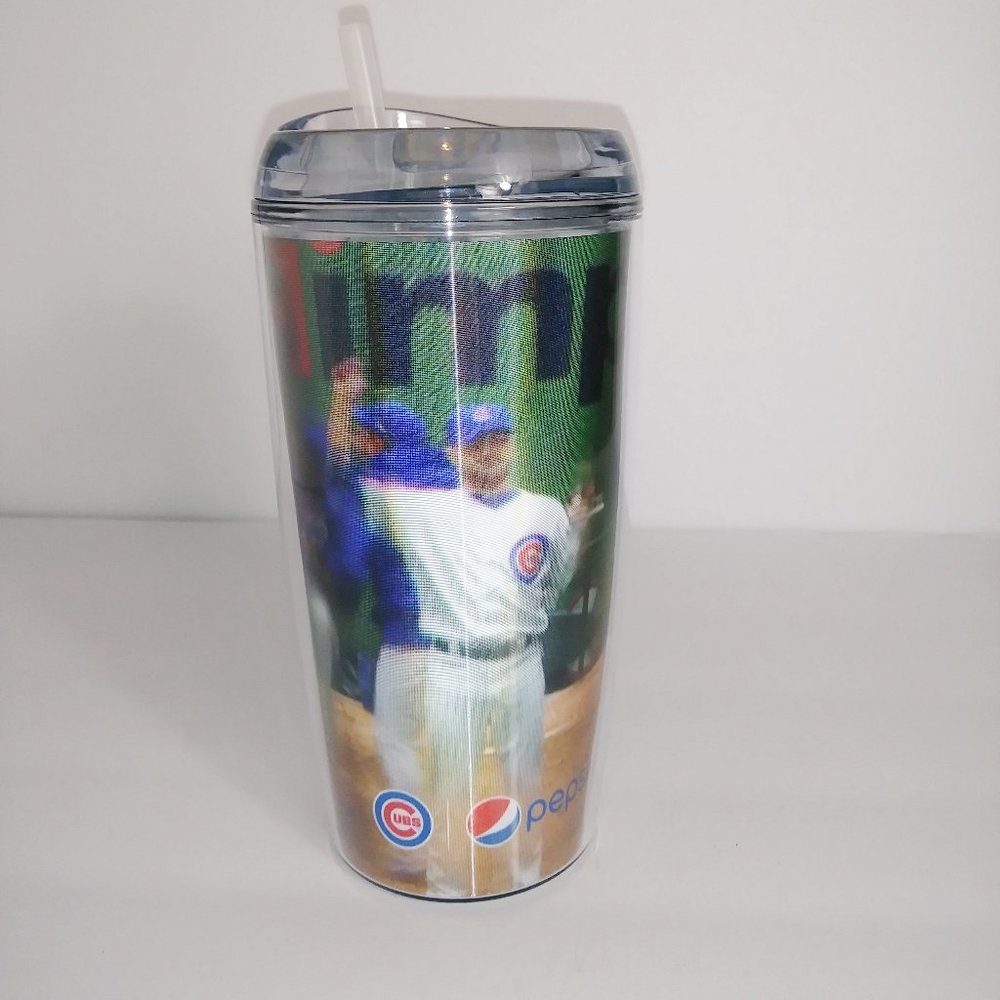 New in box Cubs drinking cup